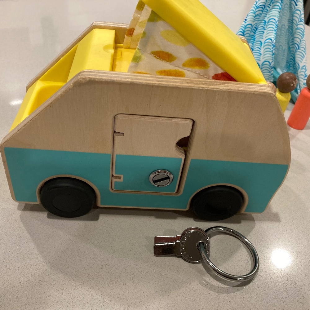 Lovevery Wooden Camper and Van Go Outdoor Advebture
